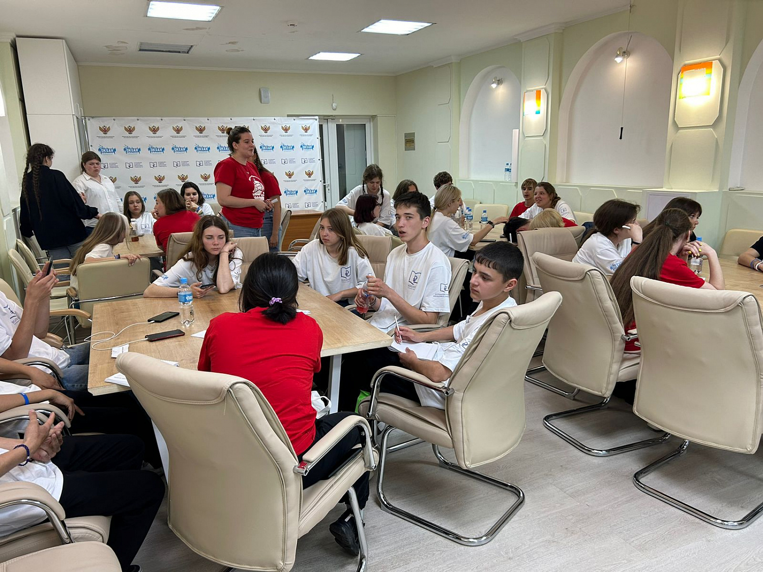 Победители конкурса «Волонтеры финансового просвещения» стали лучшим отрядом 7 смены в ВДЦ «Океан»
